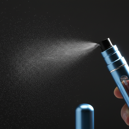 5ml Mini Refillable Aluminum Perfume Spray Bottle