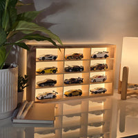 Wooden Case for Hot Wheels (1:64 Scale)