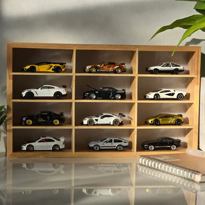 Wooden Case for Hot Wheels (1:64 Scale)
