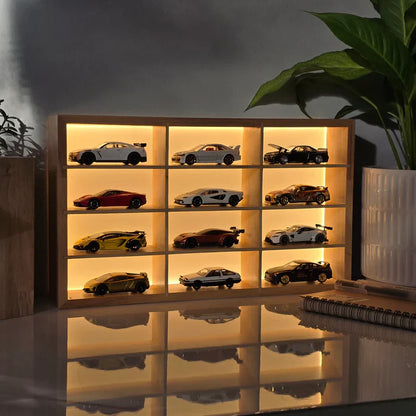 Wooden Case for Hot Wheels (1:64 Scale)