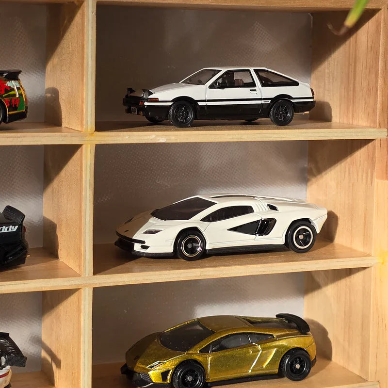 Wooden Case for Hot Wheels (1:64 Scale)