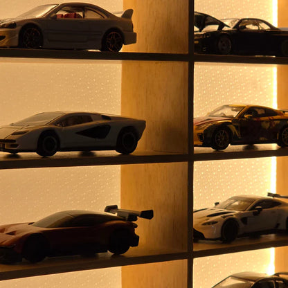 Wooden Case for Hot Wheels (1:64 Scale)