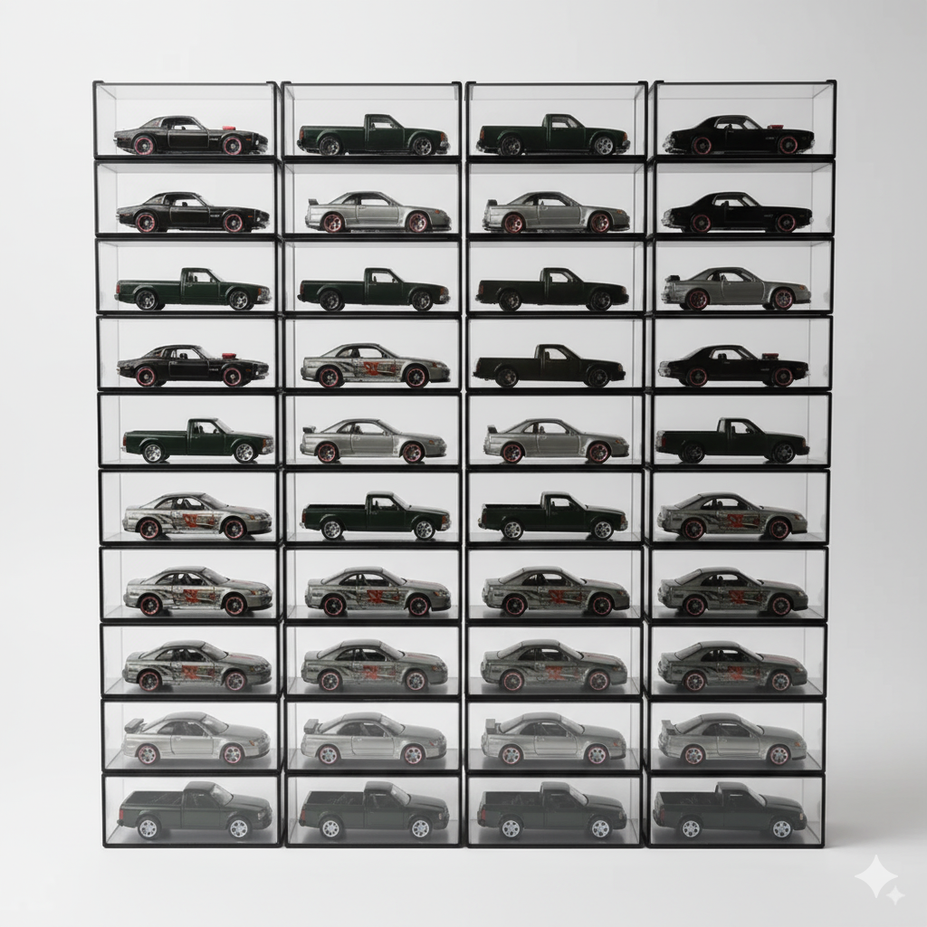 Acrylic Storage Box - For Hot Wheels