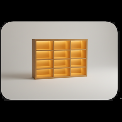 Wooden Case for Hot Wheels (1:64 Scale)